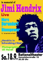 Hendrix live mit Marc Dorendorf + Bluespower