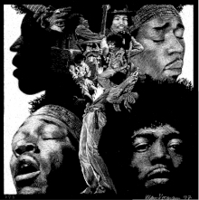 Limitierter Artprint JIMI HENDRIX Artwork