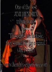 THE EXPERIENCE - A TRIBUTE TO JIMI HENDRIX