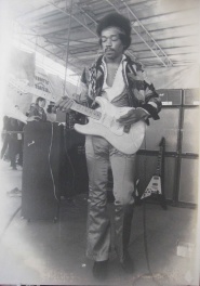 JIMI Hendrix auf Fehmarn 1970, Quelle- George Music shop Hamburg