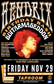Guitarmageddon Jimi Hendrix Birthday Bash