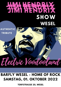 Electric Voodooland - Jimi Hendrix Tribute 