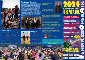 Fehmarn Open Air Hendrix-Revival-Festival Flyer
