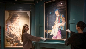 Freddie Mercury Poster of Jimi Hendrix