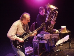 Helmut "Joe" Sachse & Pinguin Moschner, Foto: Peter Bastian
