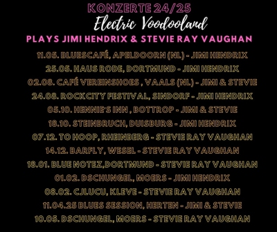 Electric Voodooland Dates