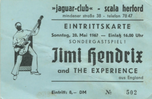 Jimi Ticket 1967