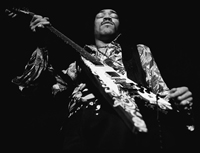 Jimi Hendrix by Baron Wolman